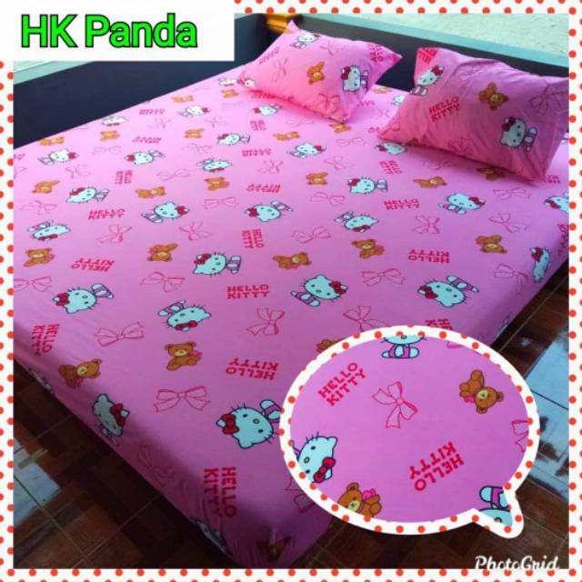 Sprei karakter HK Panda size 120x200,160x200,180x200,200x200