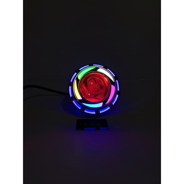 PROJI PROJIE LED BULAT RAINBOW - LAMPU MOTOR - AKSESORIS MOTOR -