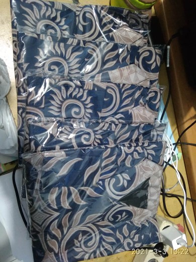 Senopati Kemeja Batik Pria Full Furing Bahan Katun Primisima