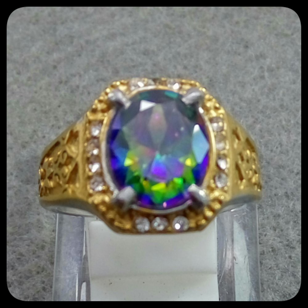 CINCIN PERMATA MYSTIC RAINBOW MEWAH BERKELAS