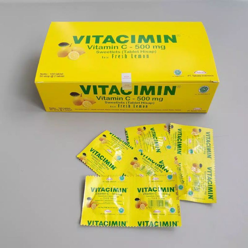 

vitcimin lemon pertablet