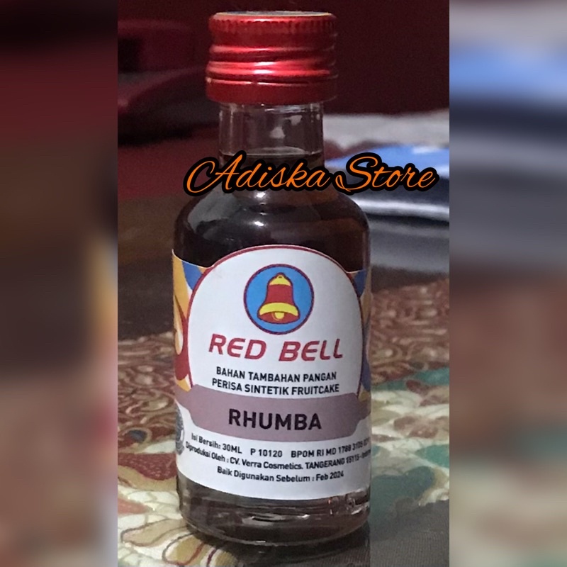 

Essence / Perisa Rhumba (Rhum Bakar) Red Bell 30 ml