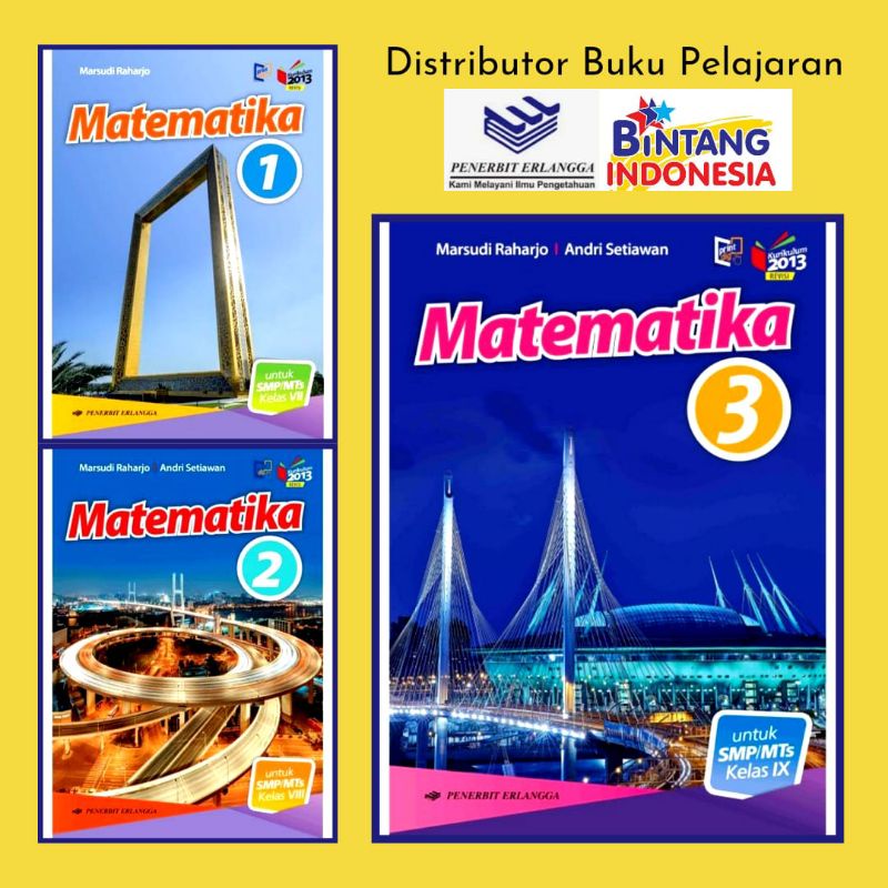 Buku Pelajaran MATEMATIKA Kelas 1,2,3 SMP/MTs Kurikulum 2013 Revisi