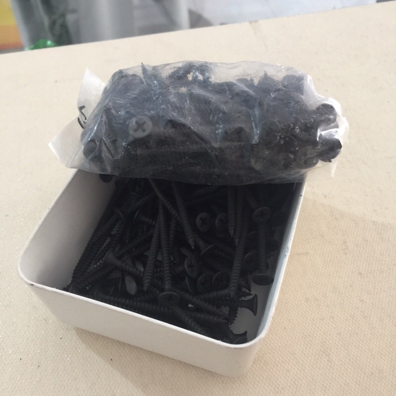 SEKRUP GIP / SEKRUP BAJA / SEKRUP HITAM UKURAN  2” PER BIJI