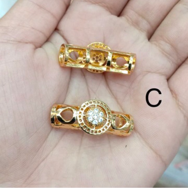 Charm untuk gelang tangan wanita //charm permata //charm replika emas//mainan gelang