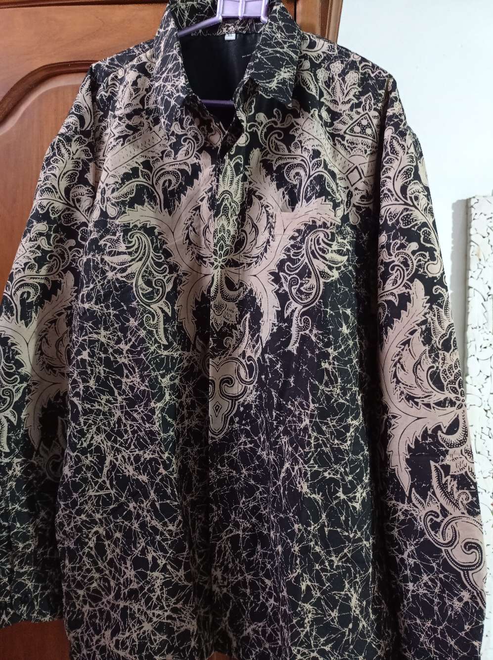 Wedari Kemeja Batik Pria Full Furing Bahan Katun Primisima