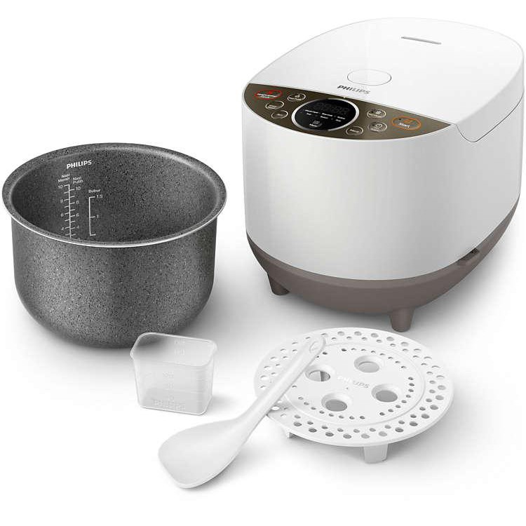 PHILIPS  Magic Com Digital 1,8 Liter / Rice Cooker Digital 1,8 Liter HD 4515 - Garansi Resmi 2 Tahun