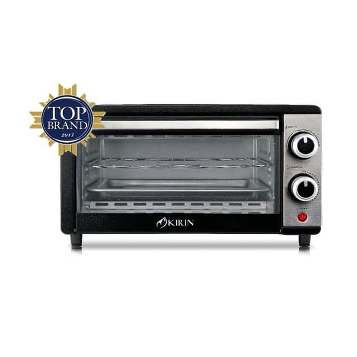 KIRIN Oven Listrik KBO-100M / KBO 100 M (10 Liter) Hitam