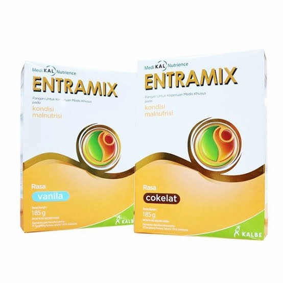 

ENTRAMIX SUSU KALBE COKLAT VANILA 180G 180GRAM 180GR 180 G GR GRAM AMPUH