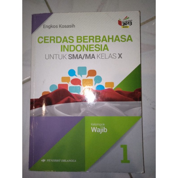 

BUKU SMA BAHASA INDONESIA KELAS 10 ERLANGGA