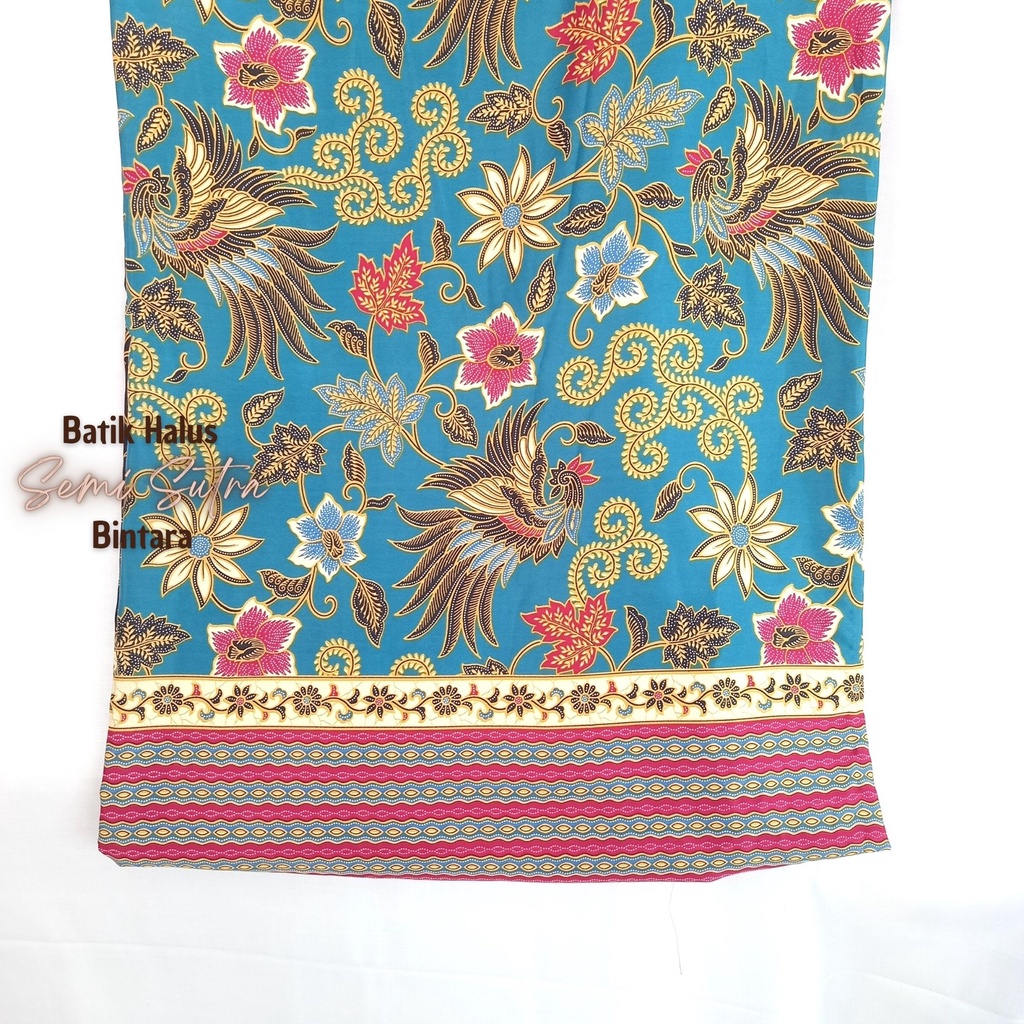 Pusat Bordir Tasikmalaya - Kain Batik Halus Semi Sutra Silky Danar Hadi Motif Bintara
