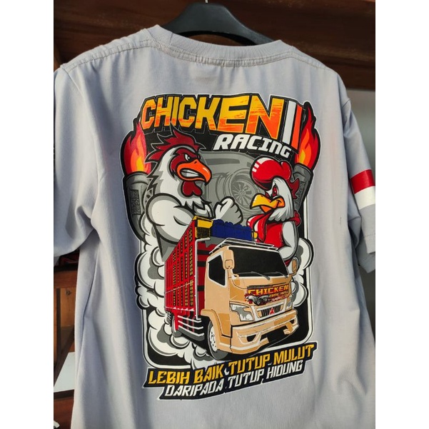 kaos Truk kaos trek kaos truck kaos chiken racing ayam balap