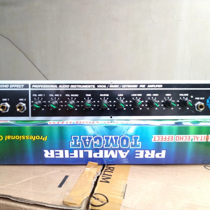 kit pre amplifier tone control tomcat keyboard gitar