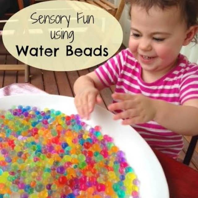 Water Beads  / Waterbead / Hydrogel ( 20Gram ) , Mainan sensory anak