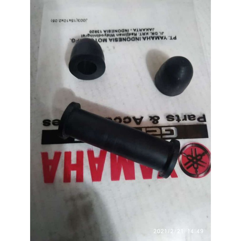 Karet damper breket lampu depan bulat copy ori rx king peredam 2007 - 2008