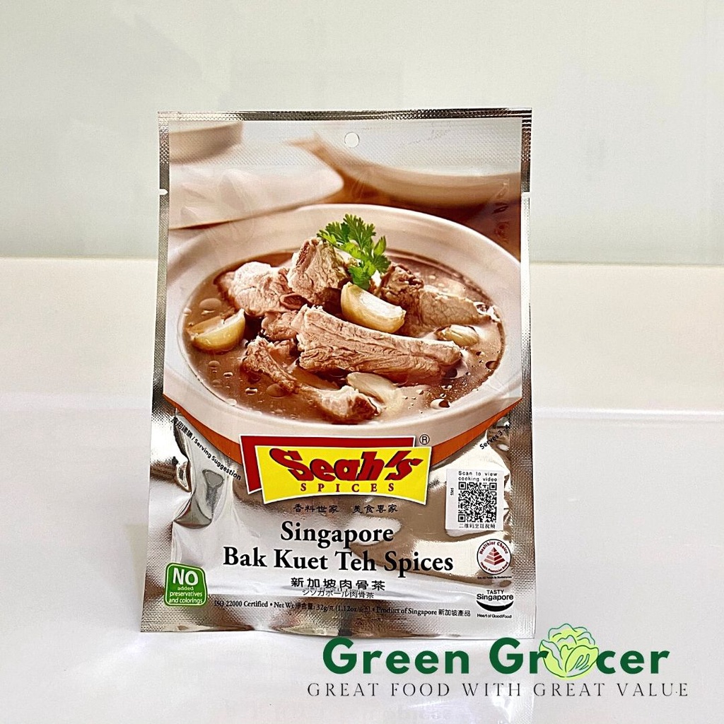 

SEAHs Singapore Bak Kut Teh Spices 32GR / bumbu BakKutTeh Seah