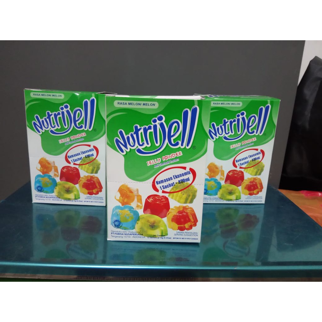 PALING BAGUS!!! NUTRIJEL JELLY POWDER AGAR RASA MELON