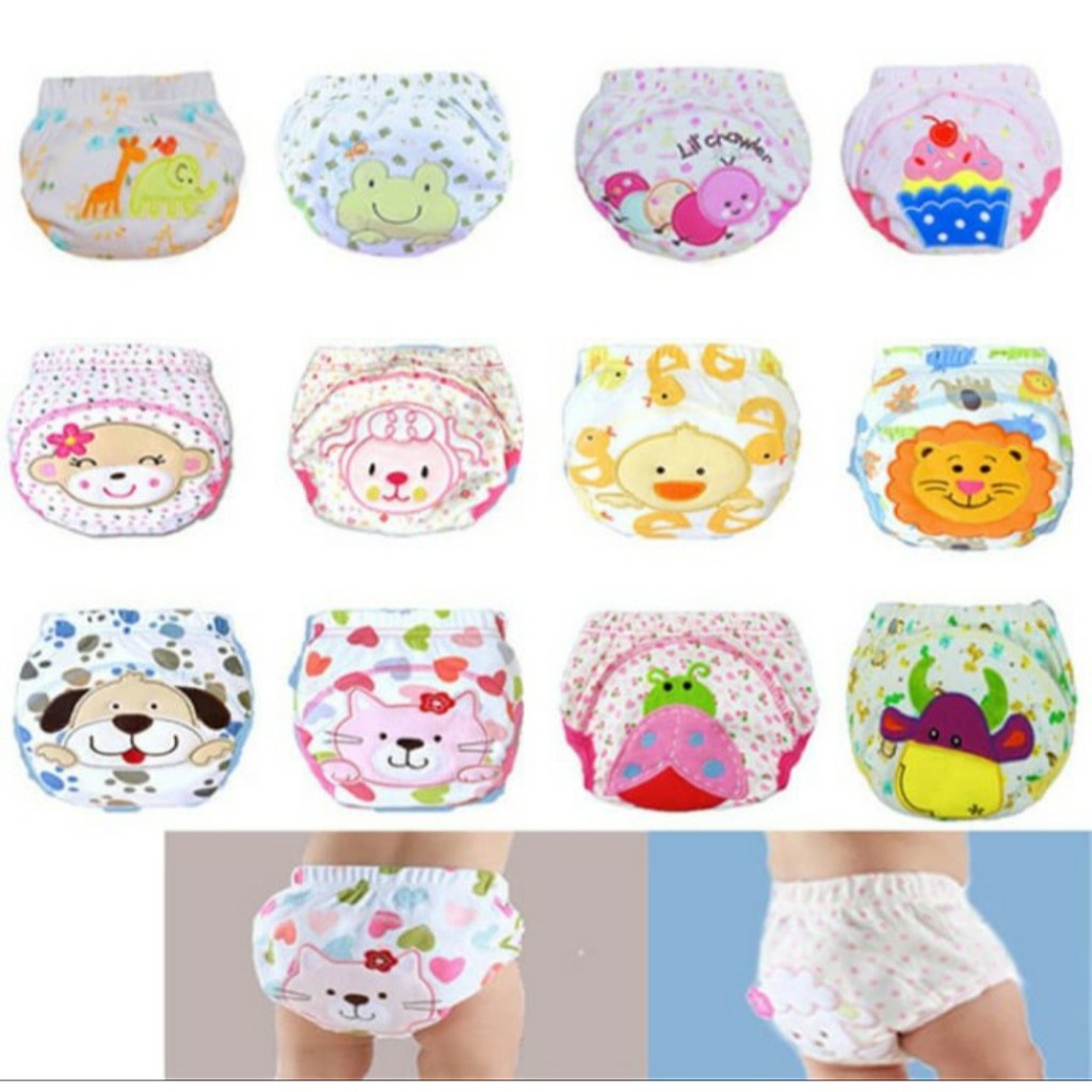 Training Pants Balita Potty Training Bordir - Celana Dalam Popok