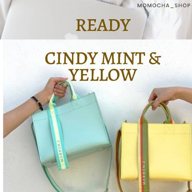 Marhen J Cindy Mint, Pink & Yellow AUTHENTIC