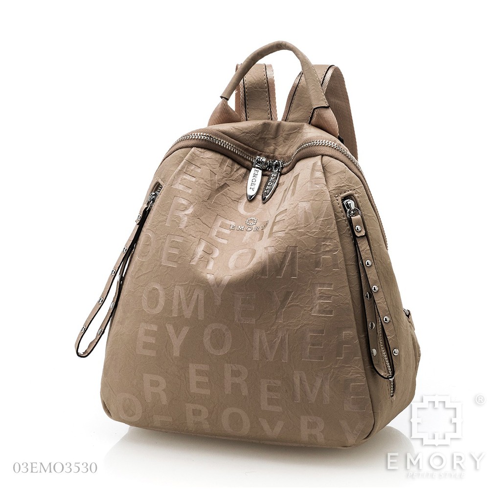 IMPORT EMORY ORIGINAL Emiranda 03EMO-3530BL Tas ransel backpack bag wanita cewek batam hitam kuning