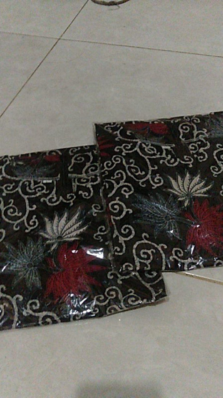Batik Couple Keluarga Sania Ruffle Ori Ndoro Jowi Dnt Motif
