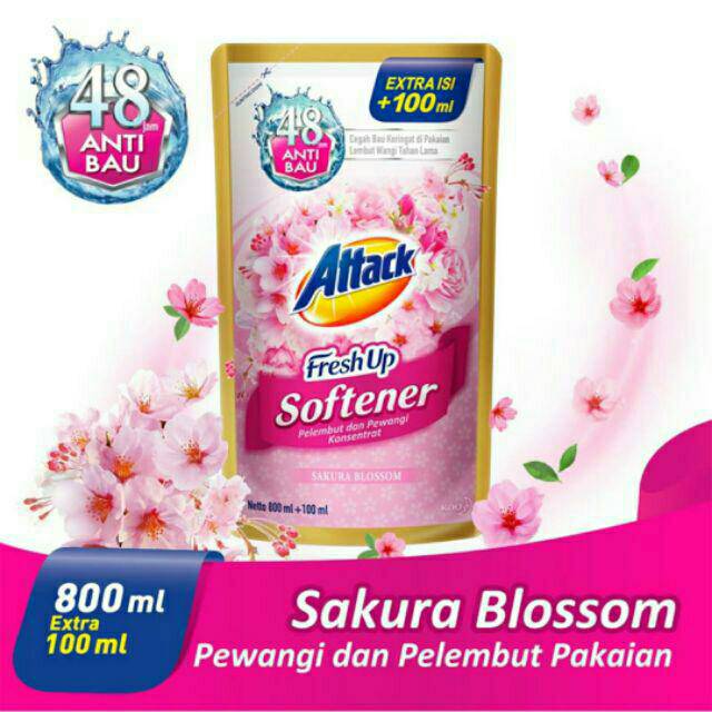 ATTACK FRESH UP SOFTENER 800+100ml
