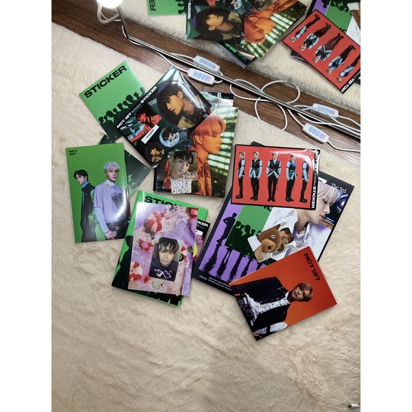 NCT127 Seoul City Ver. Photocard PC Postcard Sticker Jungwoo Haechan Mark Taeil