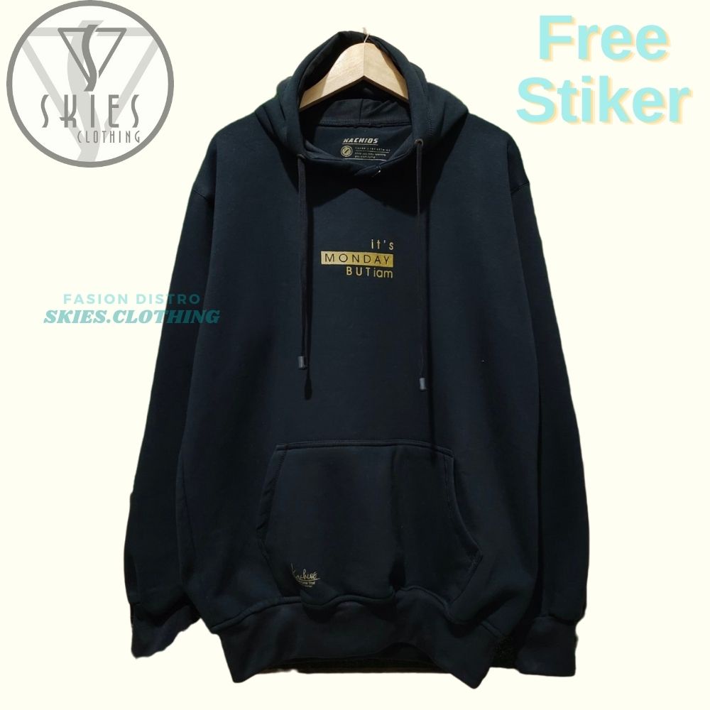 HOODIE PREMIUM DISTRO ORIGINAL KACHIOS pria kekinian Sweater Hoodie Visualize Kachios MR Dee Bisa Bayar Ditempat Skies.id