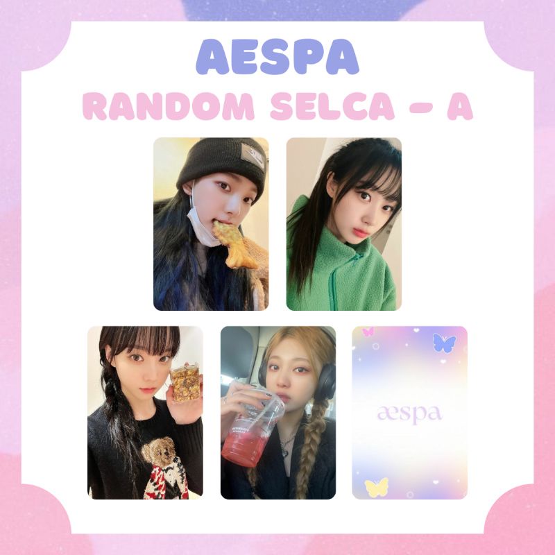 [AESPA] PHOTOCARD AESPA SELCA CUTE #2 ‼️ BACA DESKRIPSI ‼️