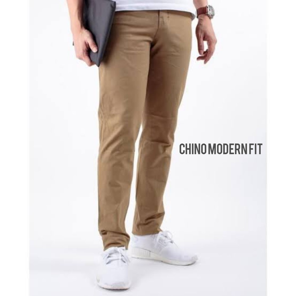 BIG SIZE / JUMBO 39-44 Celana Chino Panjang Pria Premium Reguler Fit Modern Fit