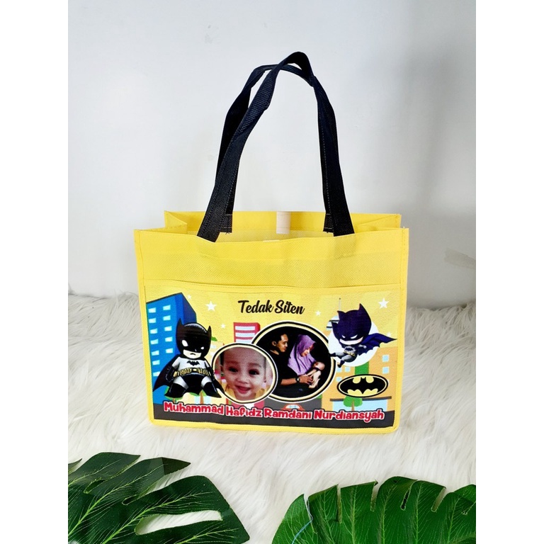 

Tas Ultah Murah Kantong Tema Batman Custom Ukuran