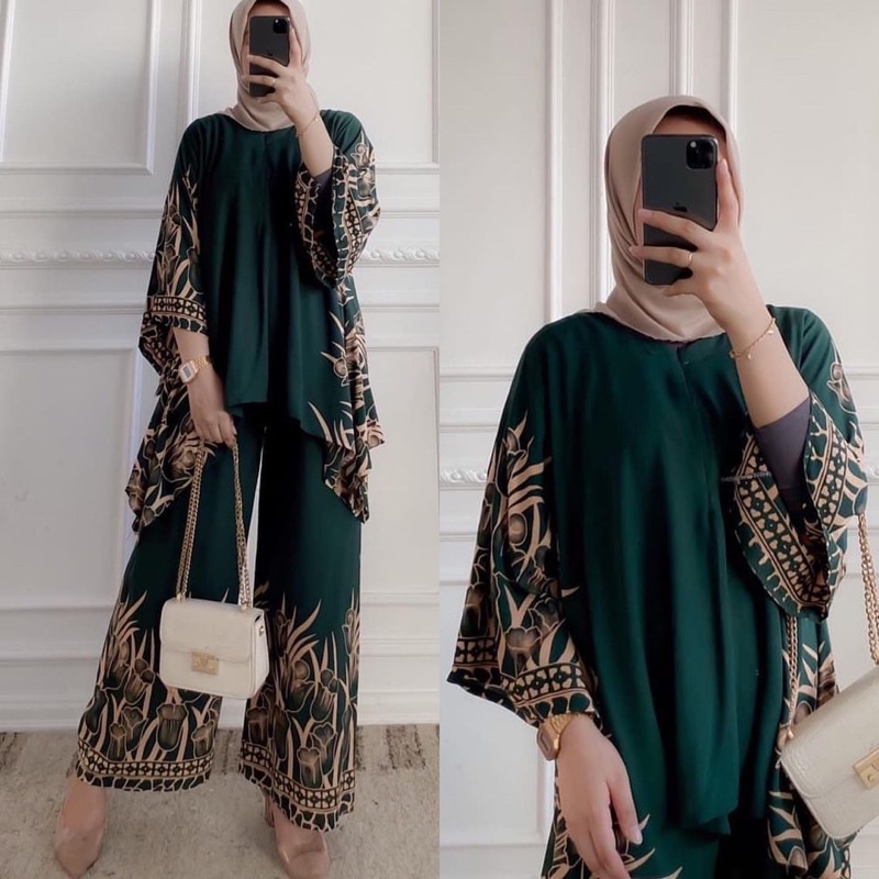 Madhumati.Id Setelan Sekar Jumbo Set Big Set Waka Waka Rayon Jumbo Ld 140 Rayon Busui Friendly