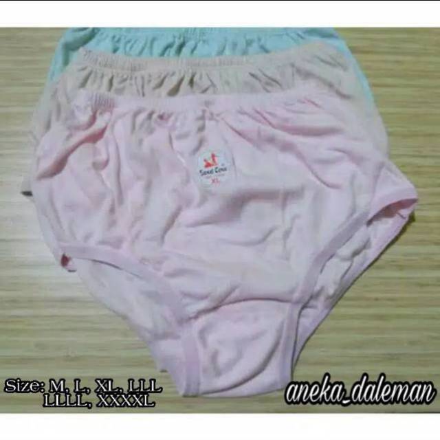 CD Celana Dalam Jumbo Sweet Love M - XXXXL  Big Size