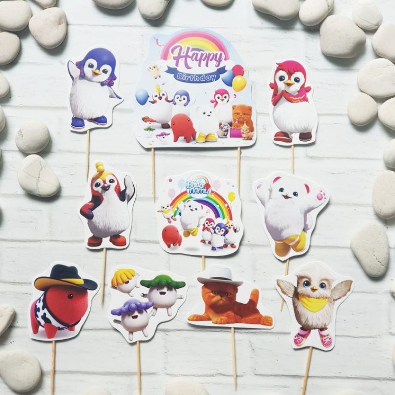 Badanamu Birthday Cake Topper 1 set