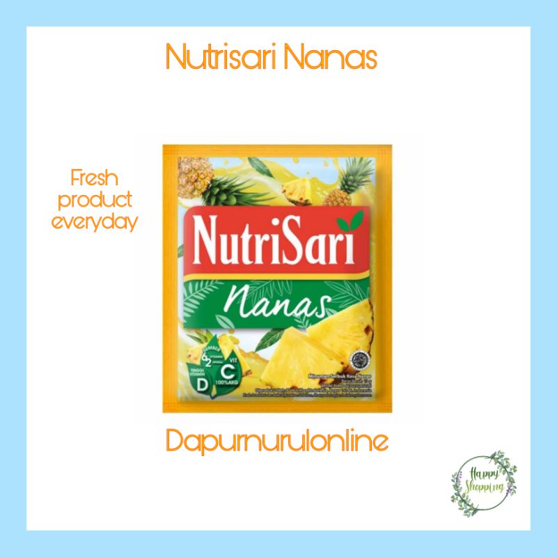 

Nutrisari Nanas 1 renceng