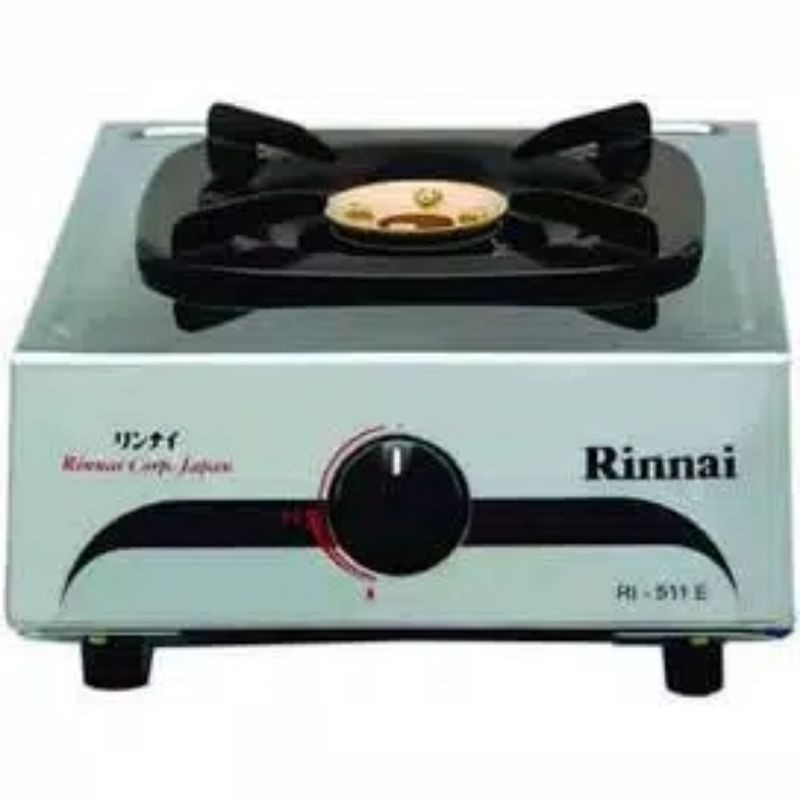 Rinnai Kompor gas Rinnai 1 Tungku RI -511 E Kompor Gas Stainless 1 Tungku RI 511 E