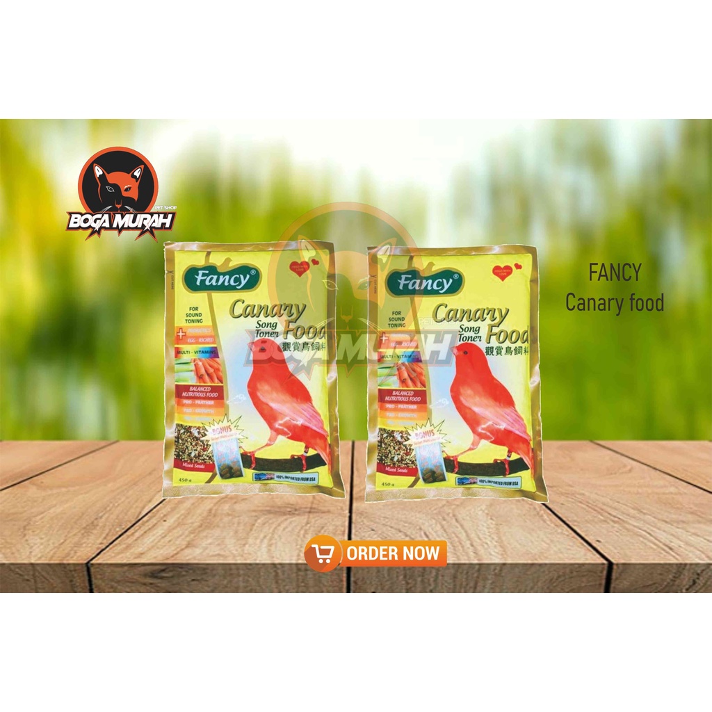Fancy canary food song toner pakan burung canary