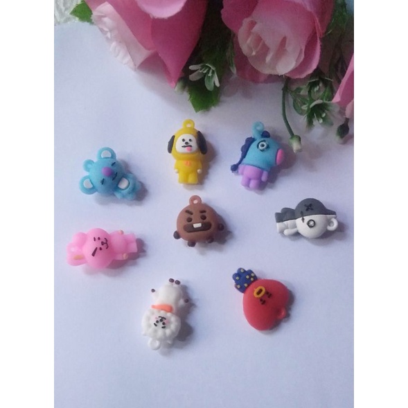 Aplikasi Gantungan BTS / Aplikasi gantungan bts21 BT21 / gantungan BTS bt21 hiasan kalung masker