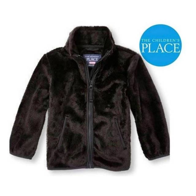 Jaket Anak Cewe Faux Fur