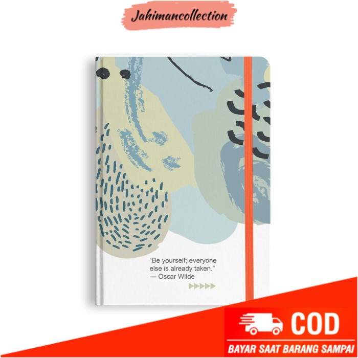 

✨ BISA COD ✨ Basic Notebook Custom #Artistic- Planner - Bullet Journal by Bukuqu - Plain