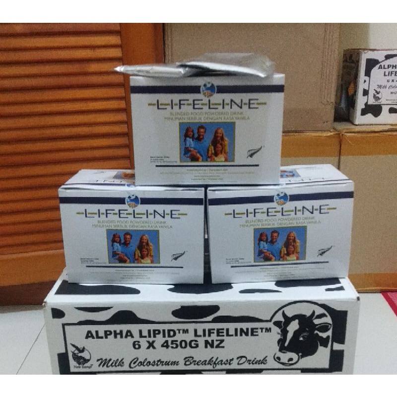 

Lifeline HNP Box Sachets (16gr isi 14) / Colostrum / Syaraf Kejepit / Susu Tulang