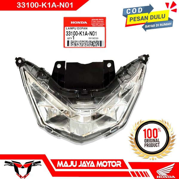 Reflektor Lampu Depan Beat Esp Eco Street Led New 2020 K1A Original AHM