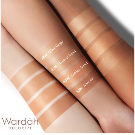 Wardah REFILL Colorfit Perfect Glow Cushion SPF 33 PA++ - Bedak Tahan 12 Jam