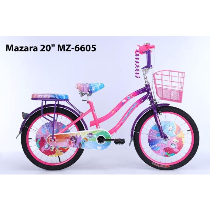 Sepeda Mini 20" Mazara Little Pony 6605 By Pacific Bike Hot R10