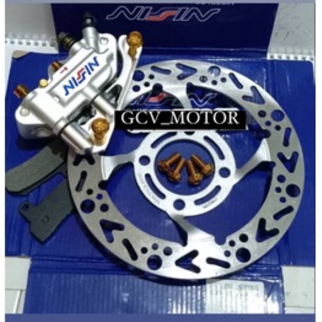 PAKET KALIPER MONOBLOK WAVE PLUS BREKET BAUT WAVE PLUS DISC SUNSTAR FREE KAMPAS DAN 4 BAUT CAKRAM