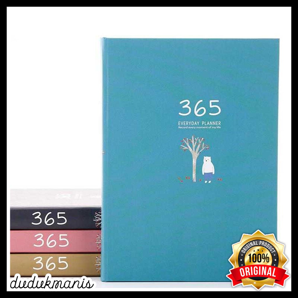 

Buku Catatan Diary Journal Book 365 Hari Hardcover Murah PER-622