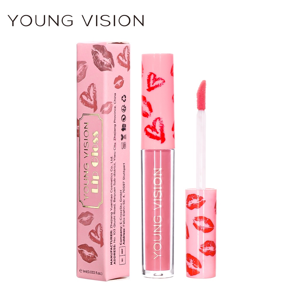 YOUNG VISION Matte  Lipstick Lip Gloss Lipcream Pelembab Lip Plumper Tahan Air Tahan Lama Sexy Bibir 12 warna