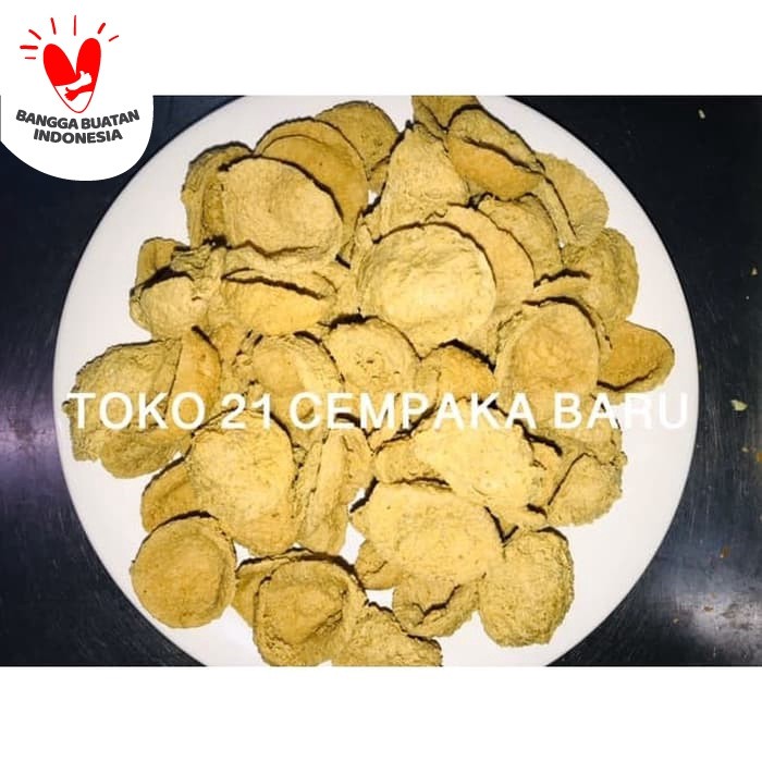 

Krupuk Tahu Besar 1 KG | Kerupuk Kerak Tahu Walik Goreng 1KG 1000g 1000 gram Murah Enak