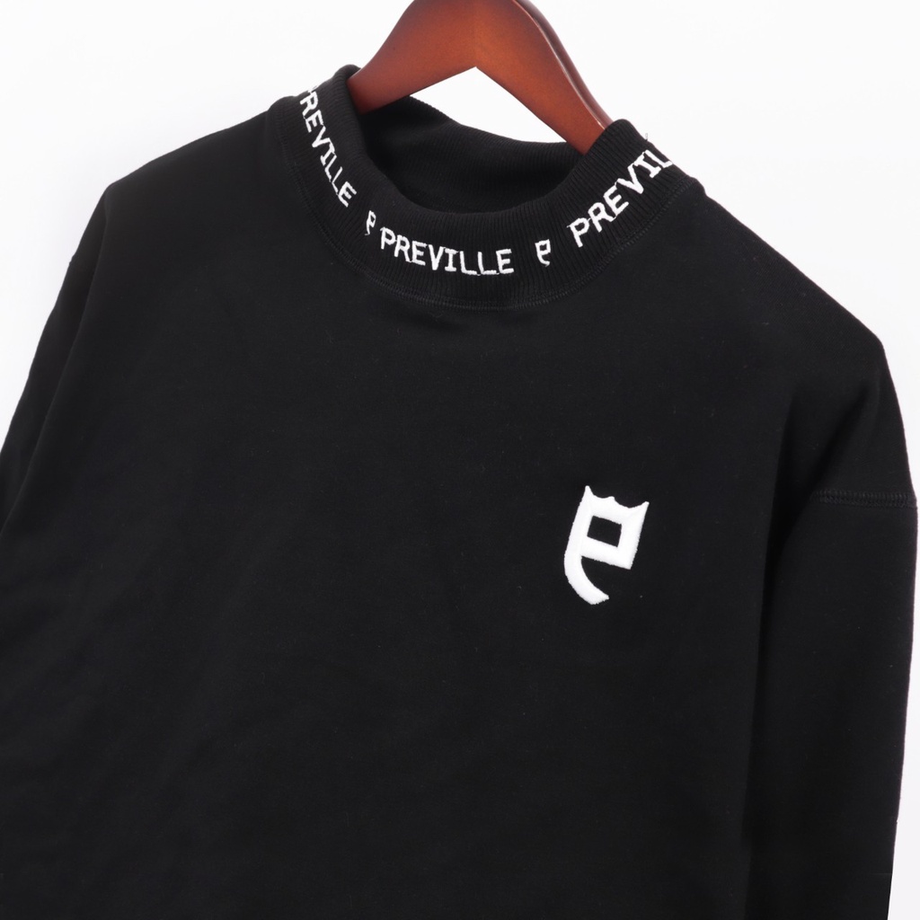 JAKET SWEATER CREWNECK PREVILLE SIMPLE UNISEX GOOD QUALITY