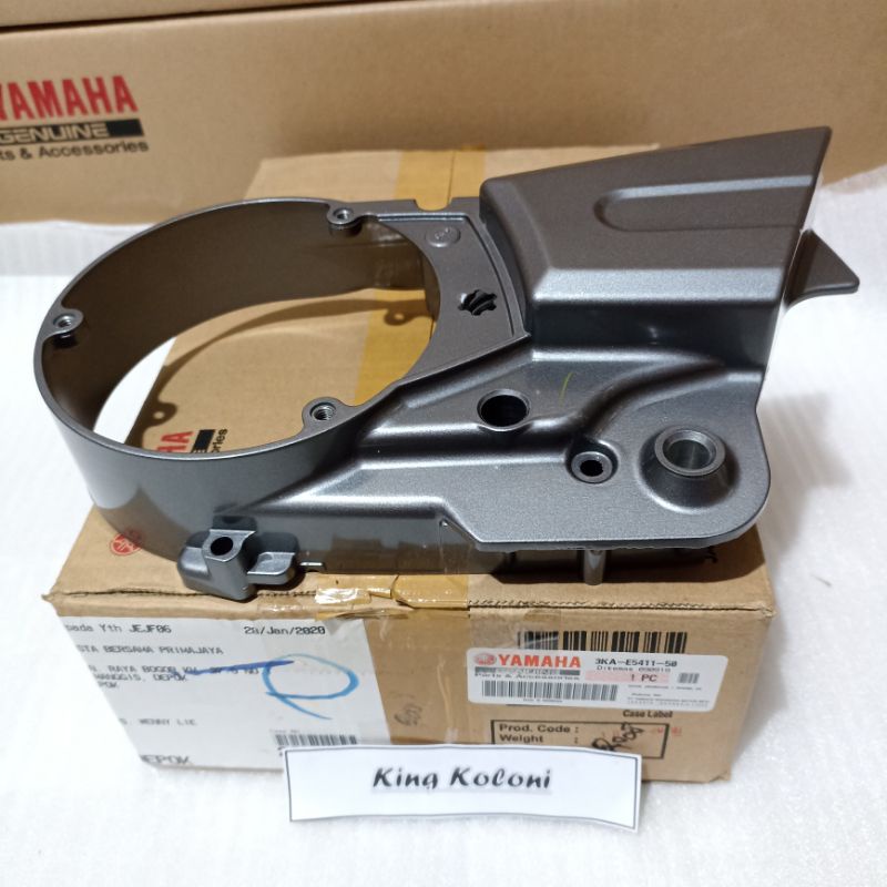 Cover crankcase rx king new peredam original yamaha bak kopling rx king ori yamaha